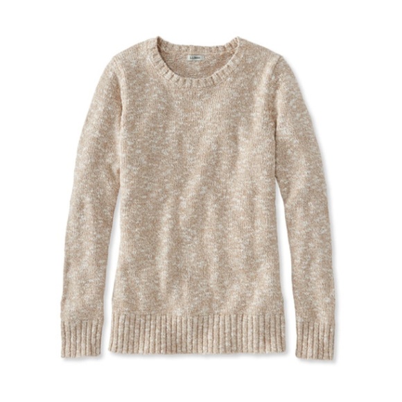 NWT L.L.Bean Women's Cotton Ragg Sweater - Picture 5 of 5